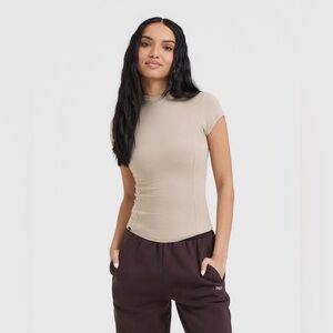 Oner Active Mellow Rib Mock-Neck T-Shirt